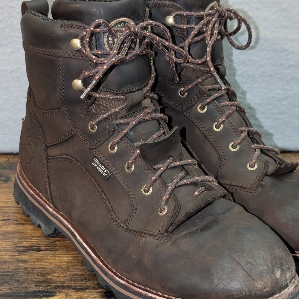 Irish Setter Boots Mens 14 Waterproof 878 Lifestyle Trailblazer Brown Leather